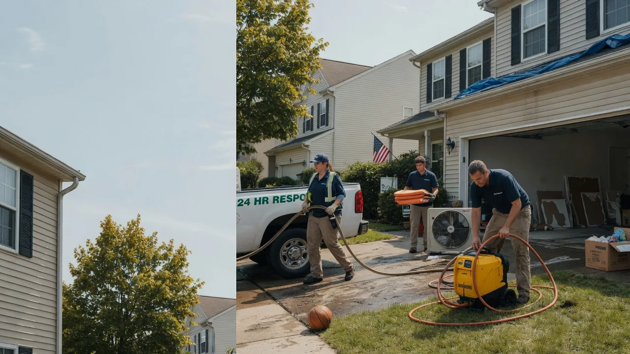 Emergency Water Damage Restoration in Liverpool, PA near me